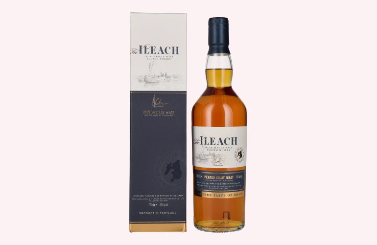 Ileach PEATED ISLAY MALT Islay Single Malt 40% Vol. 0,7l in Geschenkbox