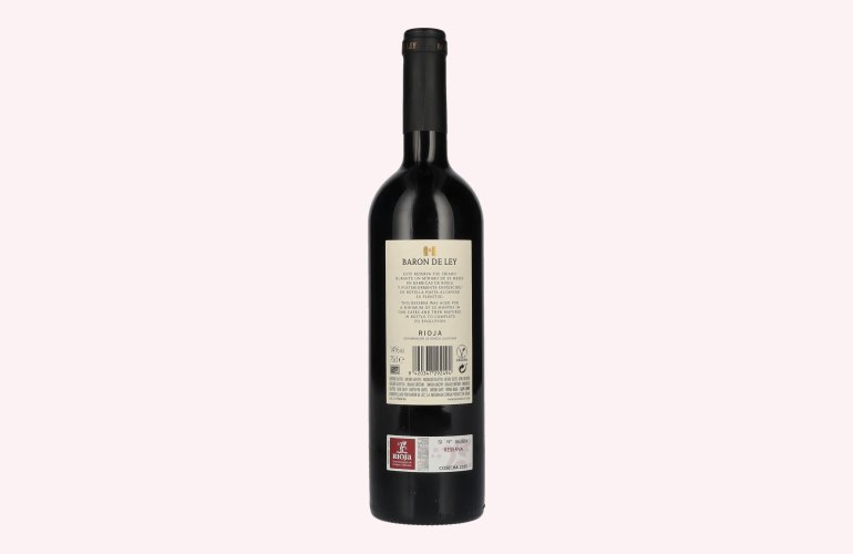 Baron De Ley Rioja Reserva 2020 14% Vol. 0,75l