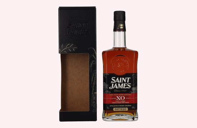 Saint James XO Rhum Vieux Agricole 43% Vol. 0,7l in Geschenkbox