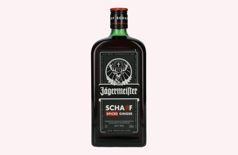 Jägermeister SCHARF SPICED Ginger Kräuterlikör 33% Vol. 0,7l