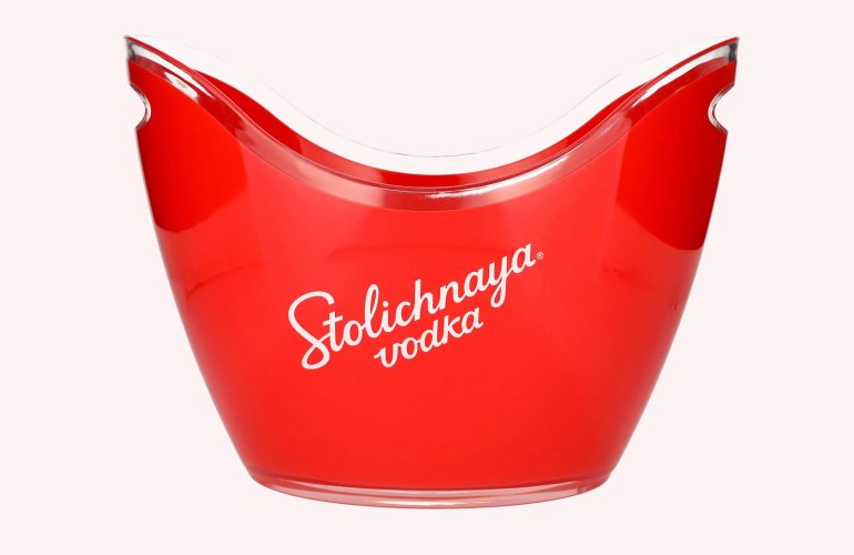 Stolichnaya Rafraîchisseur de bouteille rot