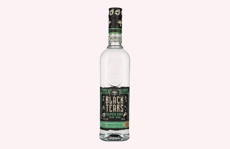 Black Tears Super Dry White Rum 37,5% Vol. 0,7l