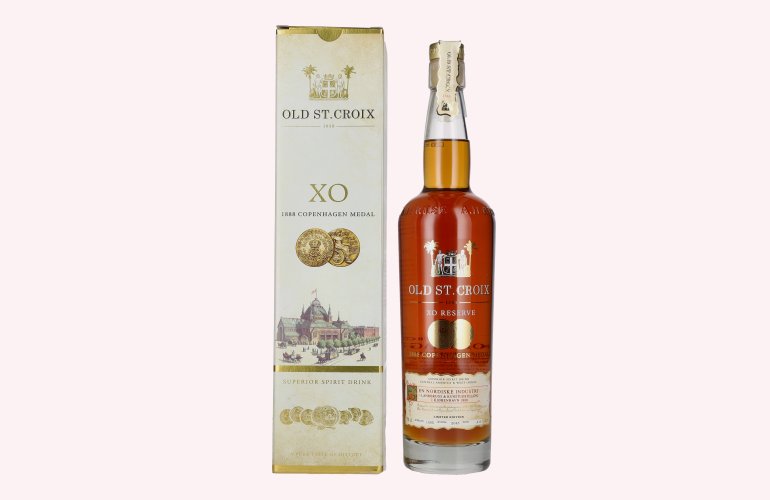 A.H. Riise 1888 COPENHAGEN XO Superior Spirit Drink 40% Vol. 0,7l in Geschenkbox