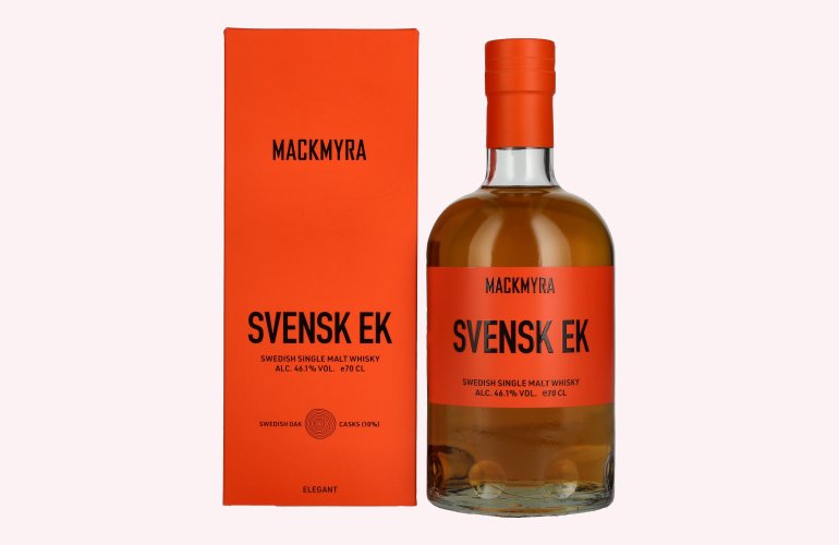 Mackmyra Svensk EK Swedish Single Malt Whisky 46,1% Vol. 0,7l in Giftbox