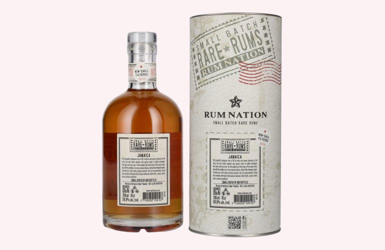 Rum Nation Rare Rum JAMAICA 2017/2024 59,9% Vol. 0,7l in Giftbox