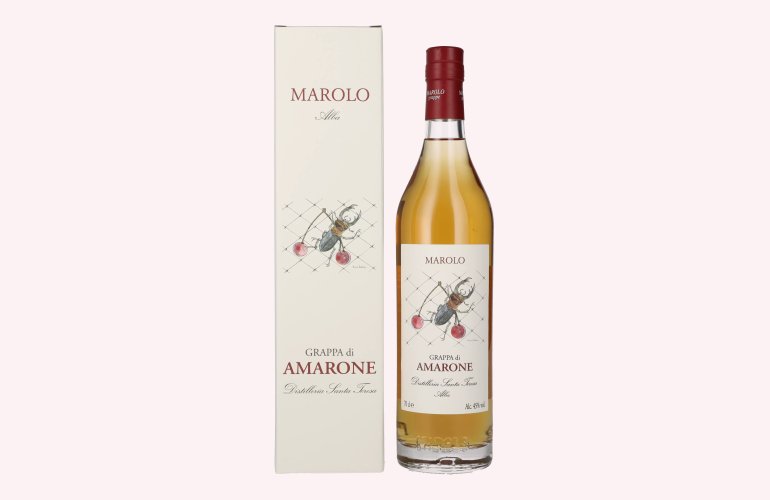 Marolo Alba Grappa di AMARONE 45% Vol. 0,7l in Giftbox