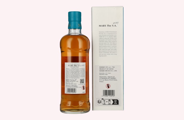 Mars The Y.A. Blended Malt Japanese Whisky # 04 50% Vol. 0,7l in geschenkverpakking