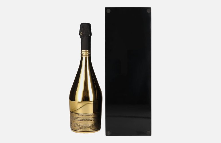 Armand de Brignac Champagne Brut Gold 12,5% Vol. 0,75l in Holzkiste