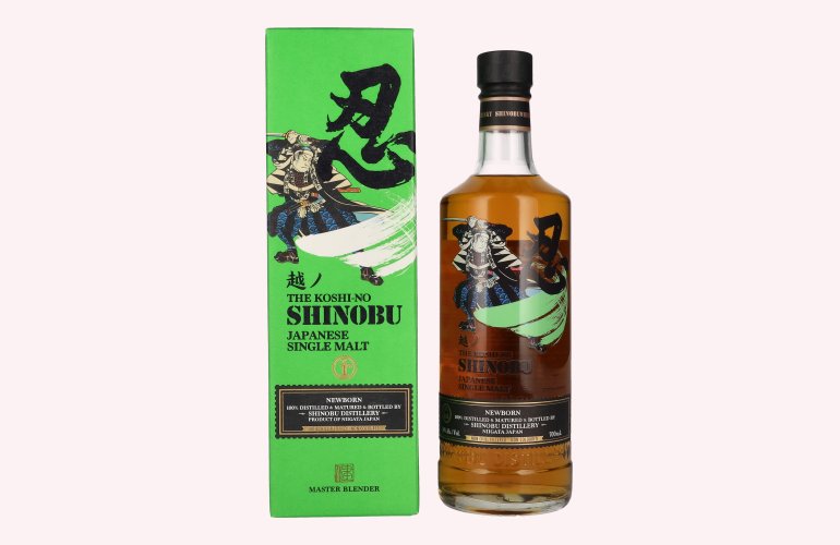 The Koshi-No Shinobu Newborn Japanese Single Malt 50% Vol. 0,7l in Giftbox