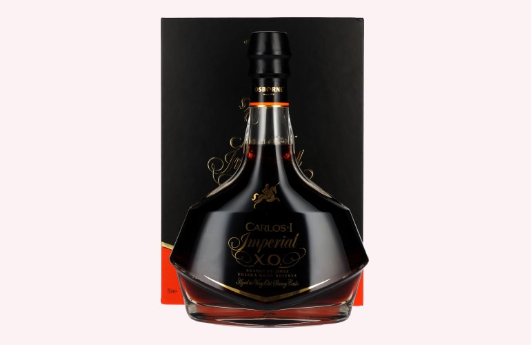Carlos I Imperial X.O. Solera Gran Reserva Brandy de Jerez 40% Vol. 0,7l in Geschenkbox