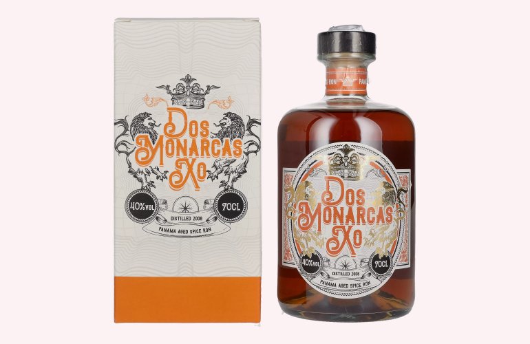 Dos Monarcas XO Panama Aged Spice 40% Vol. 0,7l in Geschenkbox