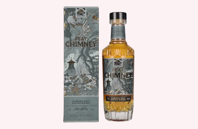 Wemyss Malts PEAT CHIMNEY Blended Malt Scotch Whisky 2020 46% Vol. 0,7l in Geschenkbox