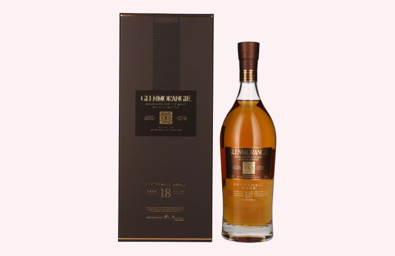 Glenmorangie EXTREMELY RARE 18 Years Old Highland Single Malt 43% Vol. 0,7l in Geschenkbox