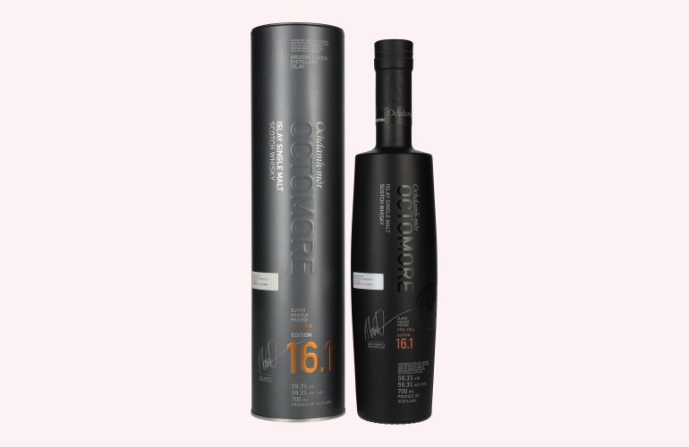 Octomore EDITION: 16.1 Super Heavily Peated Islay Single Malt Release 2025 59,3% Vol. 0,7l in Tinbox
