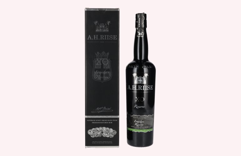 A.H. Riise X.O. FOUNDERS RESERVE Superior Spirit Drink 45,5% Vol. 0,7l in Geschenkbox