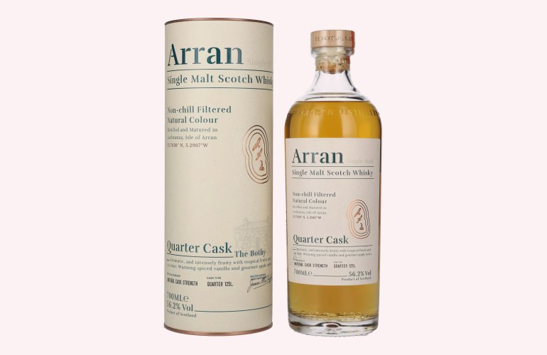 Arran Quarter Cask THE BOTHY 56,2% Vol. 0,7l in Geschenkbox