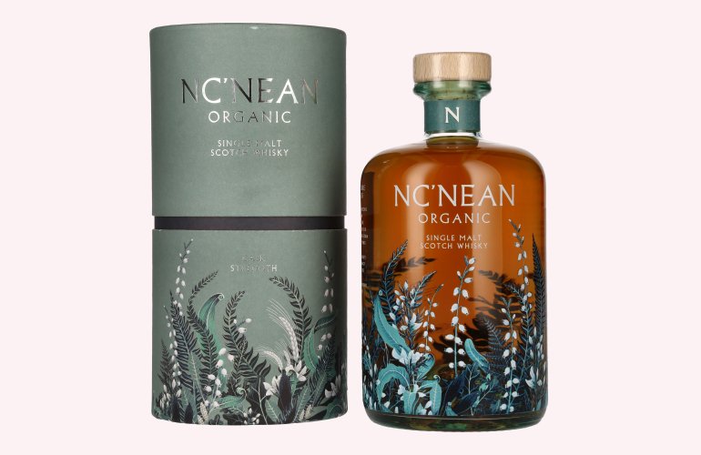 NC'NEAN ORGANIC Cask Strength Single Malt Scotch Whisky Batch CS/GD06 59,6% Vol. 0,7l en boîte cadeau