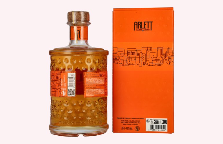ARLETT Finition Fût de Pineau des Charentes Single Malt Whisky 48% Vol. 0,7l in Giftbox