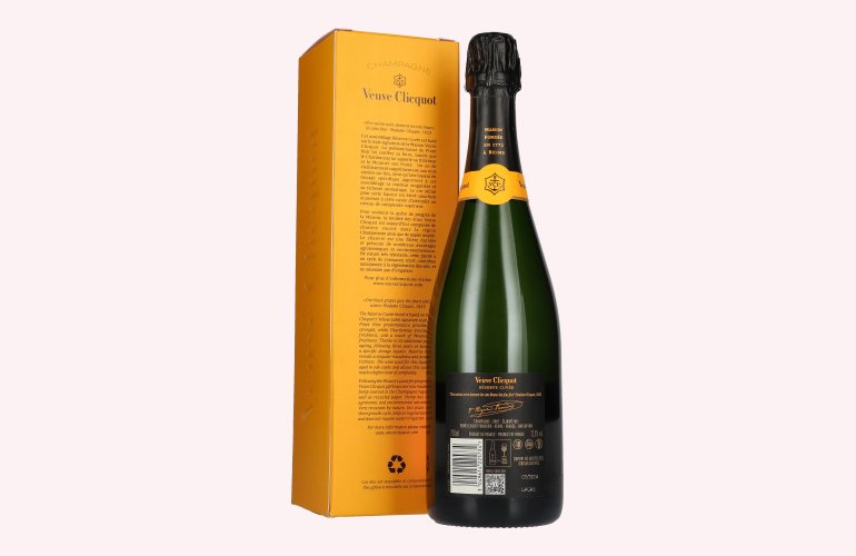 Veuve Clicquot Champagne Brut Réserve Cuvée 12,5% Vol. 0,75l in Geschenkbox