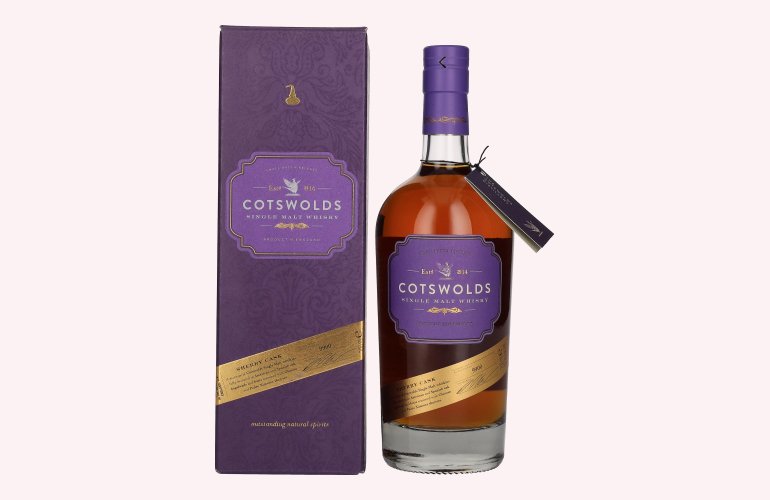 Cotswolds SHERRY CASK Single Malt Whisky 57,4% Vol. 0,7l in Geschenkbox