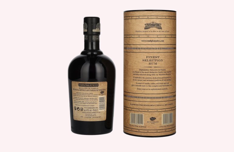 Diplomático SELECCIÓN DE FAMILIA Rum 43% Vol. 0,7l in geschenkverpakking