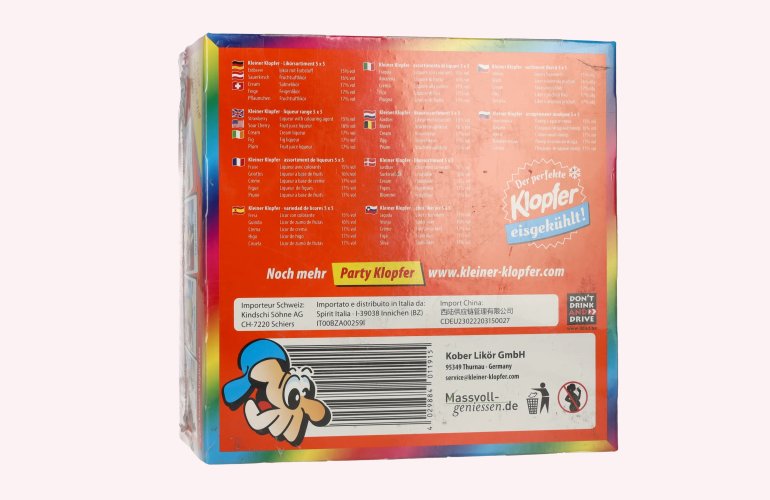 Kleiner Klopfer Fun Mix 16,4% Vol. 25x0,02l