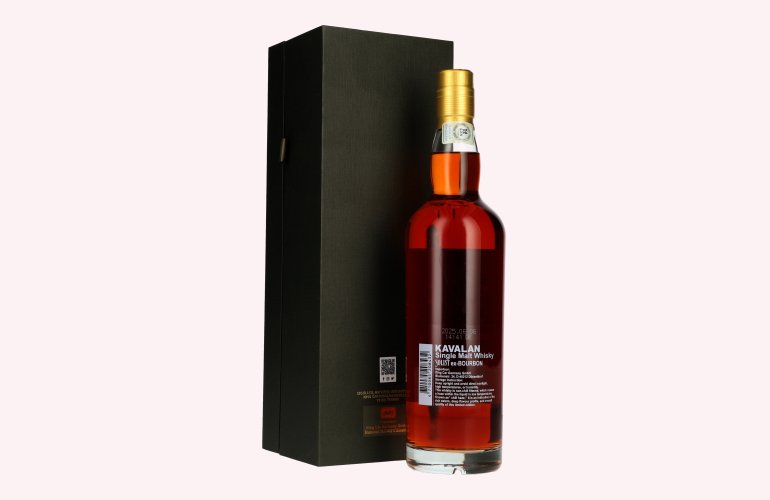Kavalan SOLIST Single Malt Whisky ex-Bourbon Cask 55,6% Vol. 0,7l in geschenkverpakking