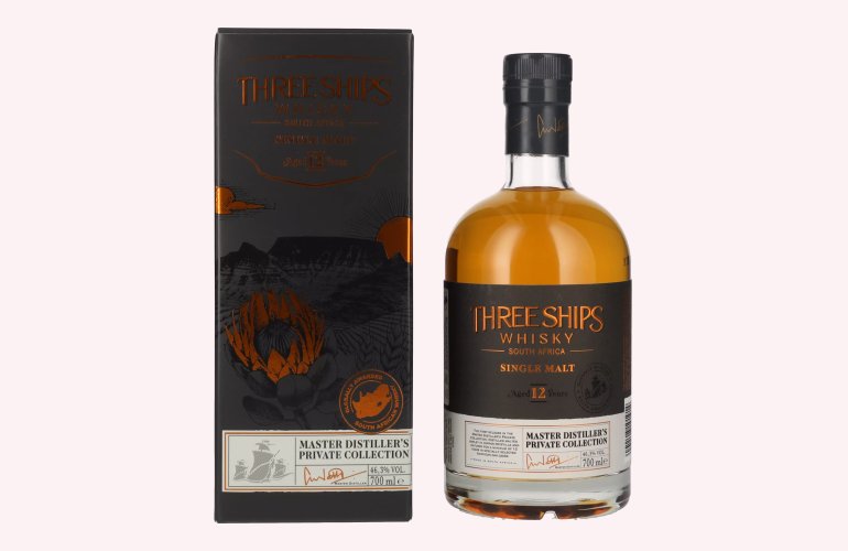 Three Ships 12 Years Old Single Malt Whisky 46,3% Vol. 0,7l in Giftbox