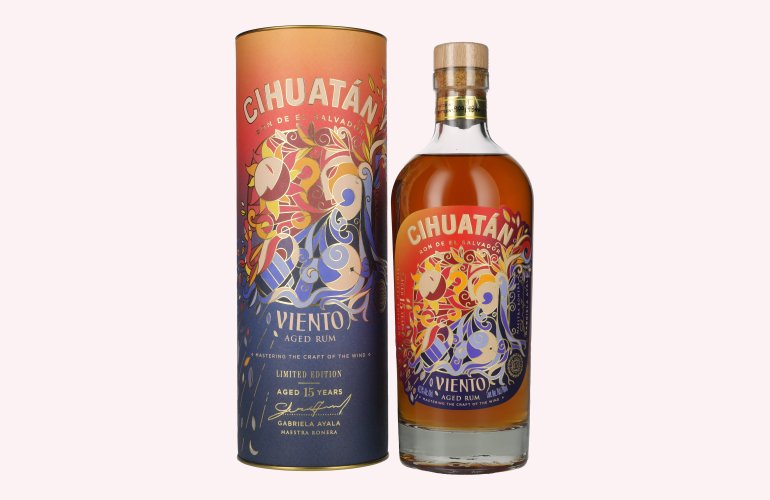 Cihuatán VIENTO Rum Limited Edition 43,5% Vol. 0,7l in Giftbox
