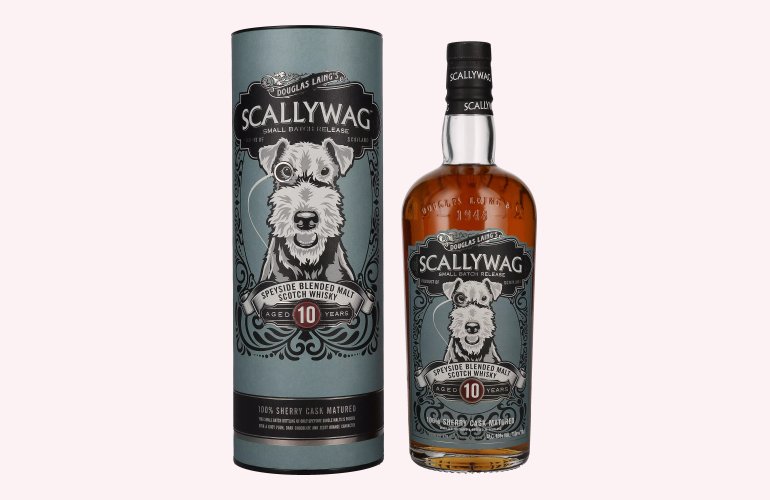 Douglas Laing SCALLYWAG 10 Years Old Speyside Blended Malt 46% Vol. 0,7l in Geschenkbox