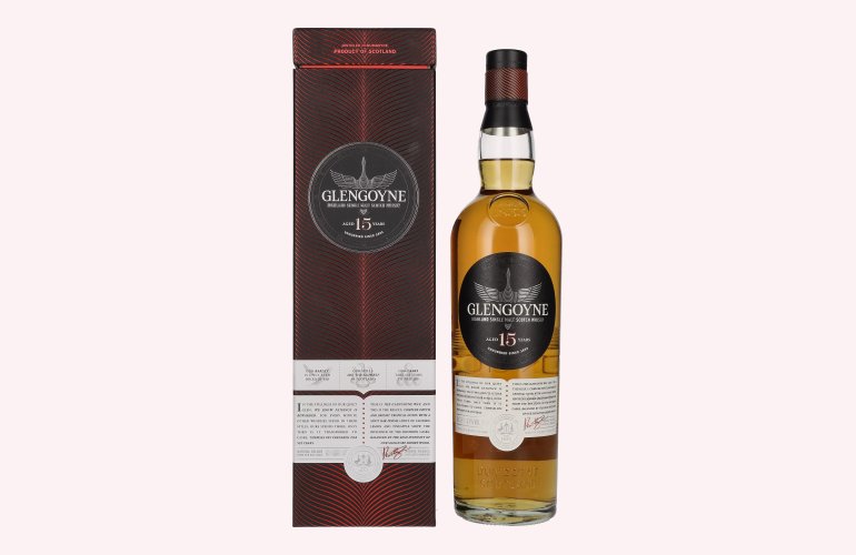 Glengoyne 15 Years Old Highland Single Malt Scotch Whisky 43% Vol. 0,7l in Geschenkbox