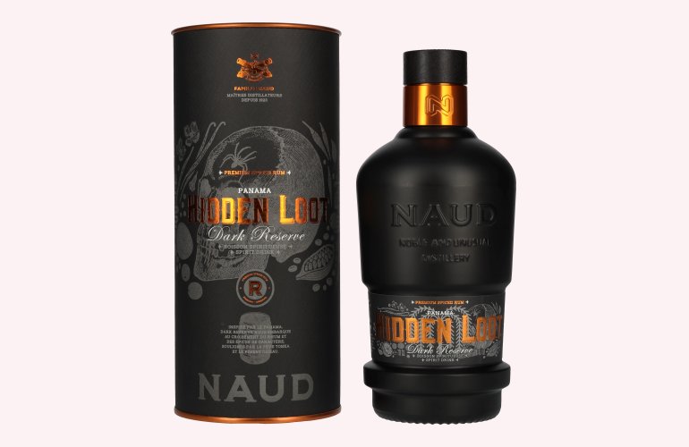Naud HIDDEN LOOT Dark Reserve Spirit Drink 41% Vol. 0,7l in Giftbox