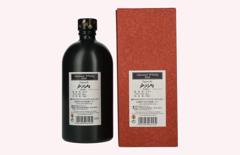Togouchi PURE MALT Japanese Whisky 40% Vol. 0,7l in geschenkverpakking