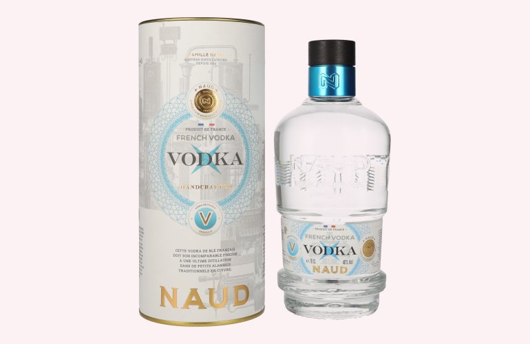 Naud French Vodka 40% Vol. 0,7l in Giftbox