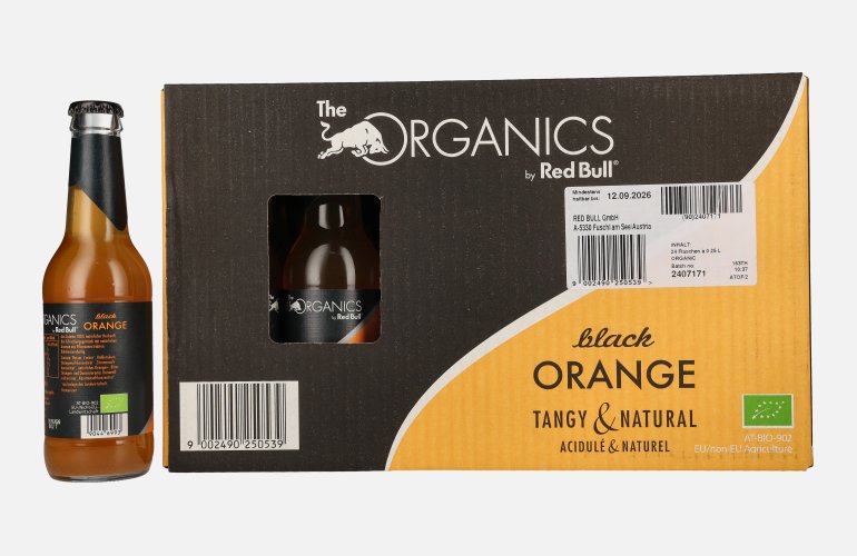 Red Bull Organics by Red Bull Black ORANGE 24x0,25l