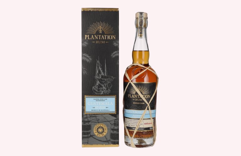 Plantation Rum GUATEMALA VSOR Madeira Finish by delicando 2023 49,5% Vol. 0,7l in Giftbox