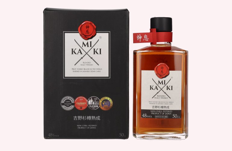 KAMIKI Blended Malt Whisky 48% Vol. 0,5l in Giftbox