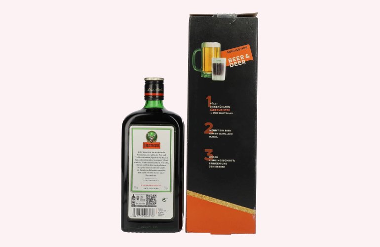 Jägermeister 35% Vol. 0,7l in Geschenkbox mit 2 Shotgläser