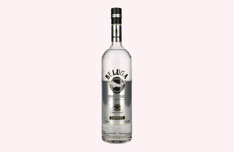 Beluga Noble Vodka EXPORT Montenegro 40% Vol. 1l