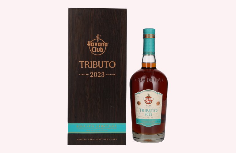 Havana Club TRIBUTO Ron Puro Cubano Limited Edition 2023 40% Vol. 0,7l in Holzkiste