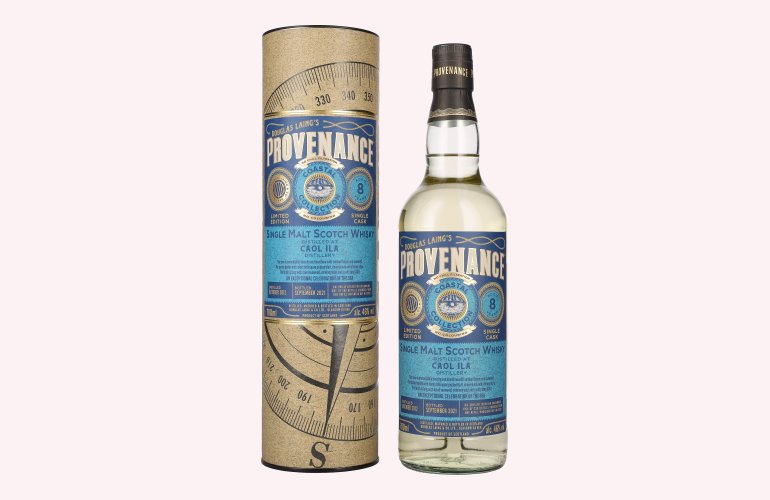 Douglas Laing PROVENANCE Coastal Collection Caol Ila 8 Years Old 2012 46% Vol. 0,7l in Giftbox