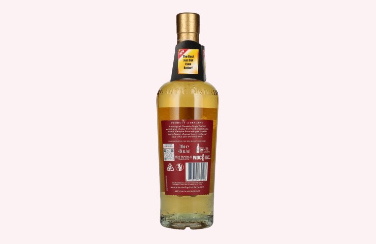 Clonakilty GALLEY HEAD Pot Still Irish Whiskey 40% Vol. 0,7l