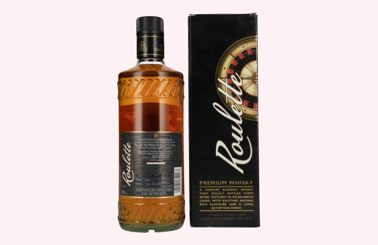 Paul John ROULETTE Premium Whisky 40% Vol. 0,7l in Geschenkbox