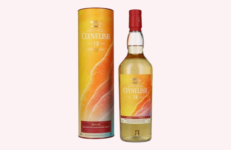 Clynelish 18 Years Old WAXEN SUN Single Malt Special Release 2025 51,6% Vol. 0,7l en boîte cadeau
