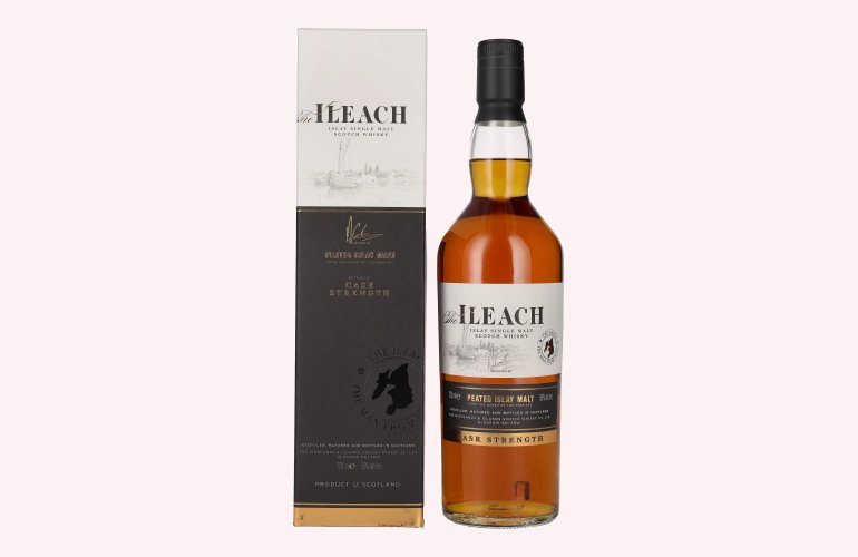 Ileach PEATED ISLAY Single Malt CASK STRENGTH 58% Vol. 0,7l in Giftbox