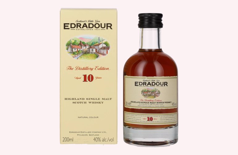 Edradour 10 Years Old 40% Vol. 0,2l in Geschenkbox