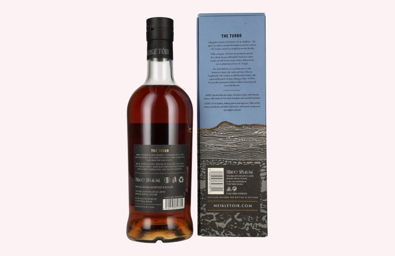 The Glenallachie Meikle Tòir 5 Years Old THE TURBO Peated Speyside Single Malt Whisky 2024 50% Vol. 0,7l in geschenkverpakking