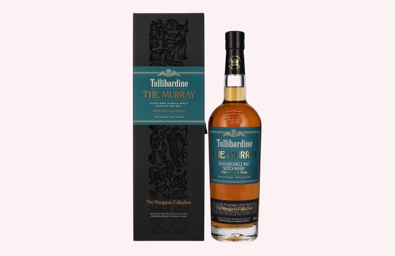 Tullibardine THE MURRAY The Marquess Collection Triple Port Cask Finish 2008 46% Vol. 0,7l in Geschenkbox