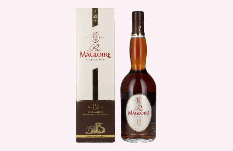 Père Magloire Calvados 12 Ans 40% Vol. 0,7l in Giftbox