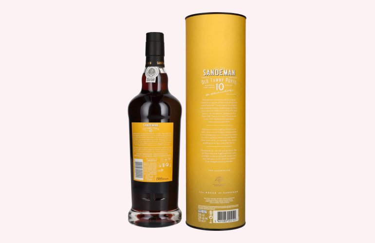Sandeman 10 Years OLD TAWNY Porto 20% Vol. 0,75l en boîte cadeau